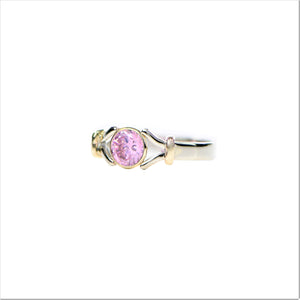 Reframe Ring w/ Pink Gemstone